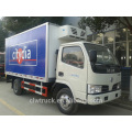 Dongfeng 3 tonnes de petits camions frigorifiques exportent vers Oceanica